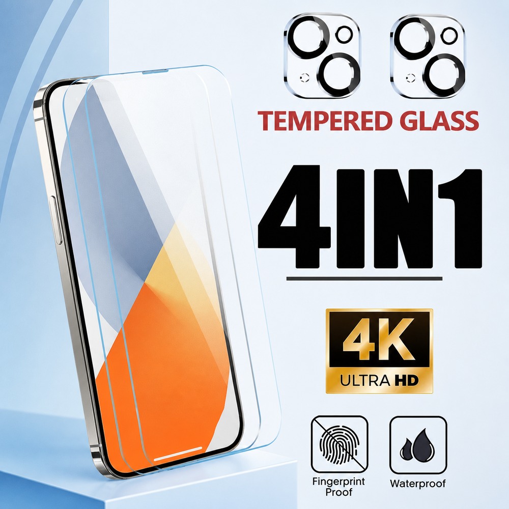 Realme Gt 6 - 2+2 шт. закаленного стекла для Realme