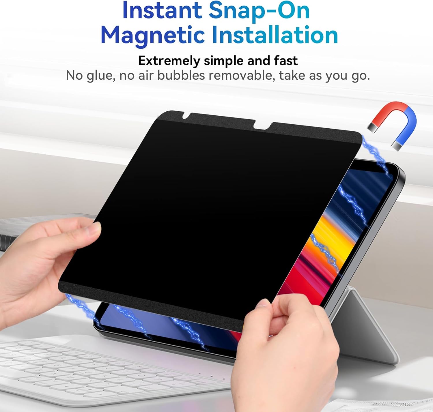 Магнитная защитная пленка для  – обзор и цена Matte Anti Glare Screen