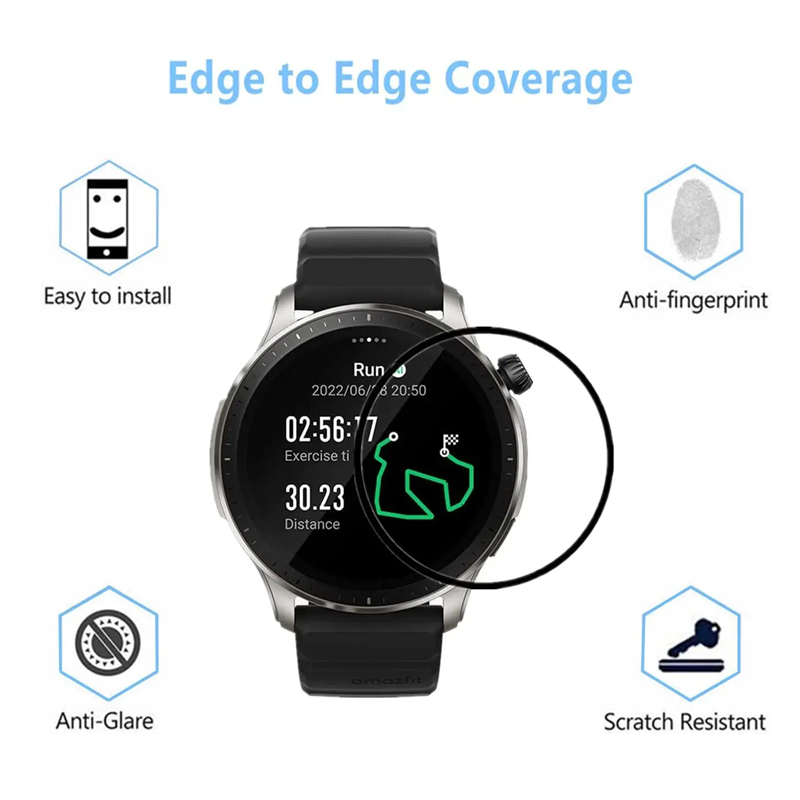 Защита для экрана для Amazfit  – обзор и цена Smartwatch Screen Film