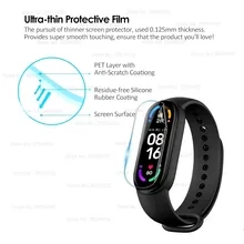 5 шт. гидрогелевая пленка для  – обзор и цена Smartwatch Screen Film
